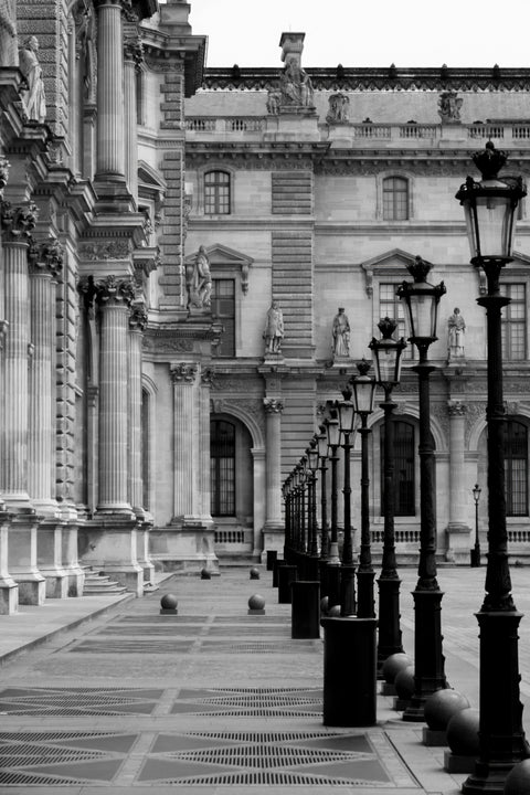 Louvre Lamps \ Paris 2008